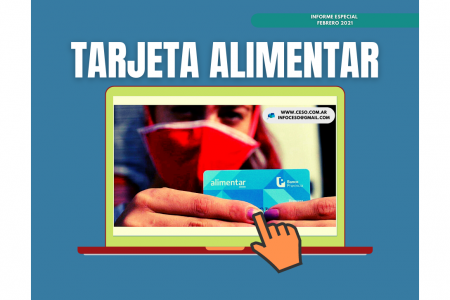 Tarjeta Alimentar Febrero 2021 Ceso Centro De Estudios Economicos Y Sociales Scalabrini Ortiz