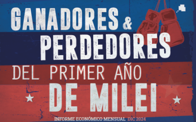 GANADORES Y PERDEDORES DEL PRIMERO AÑO DE MILEI