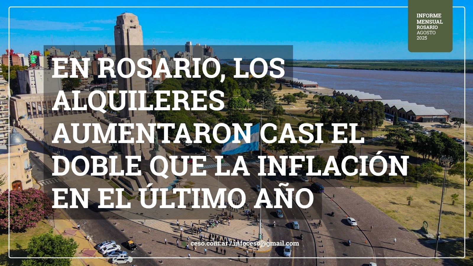Alquileres Rosario Agosto 2025