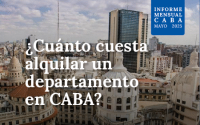 ¿Cuánto cuesta alquilar un departamento en CABA? Mayo 2025
