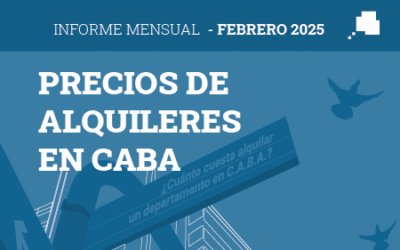 ¿Cuánto cuesta alquilar un departamento en CABA? Febrero 2025
