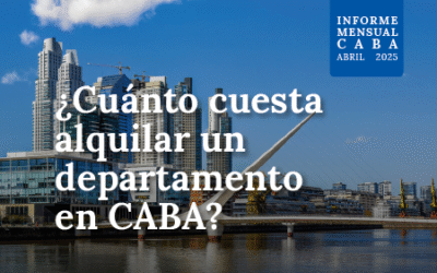 ¿Cuánto cuesta alquilar un departamento en CABA? Abril 2025