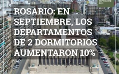 ¿Cuánto cuesta alquilar un departamento en Rosario? – Septiembre 2025