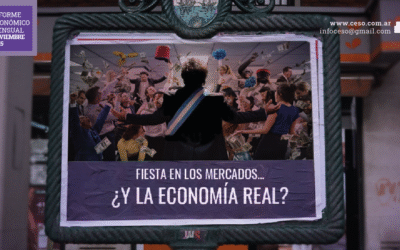 FIESTA EN LOS MERCADOS… ¿Y LA ECONOMÍA REAL?