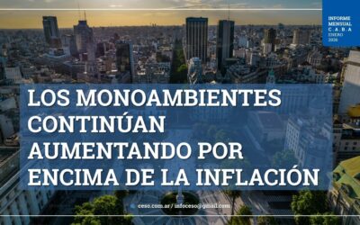 ¿Cuánto cuesta alquilar un departamento en CABA? – Enero 2026