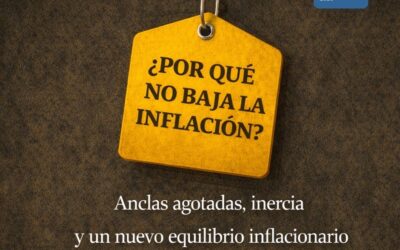 ¿POR QUÉ NO BAJA LA INFLACIÓN? Anclas agotadas, inercia y un nuevo equilibrio inflacionario