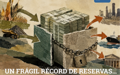 Un frágil récord de reservas…